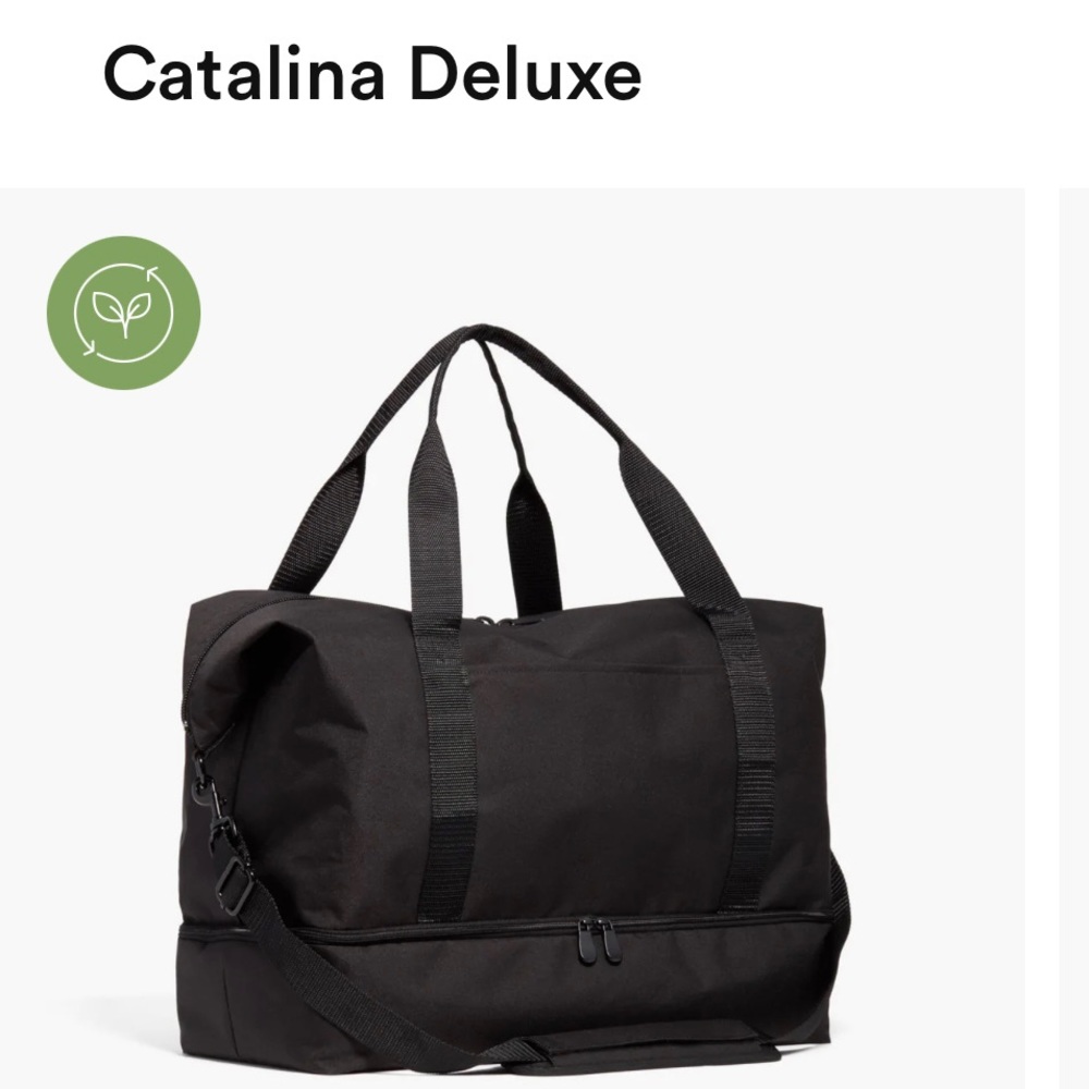 Lo & Sons Catalina Deluxe Tote - Onyx * Never Used *